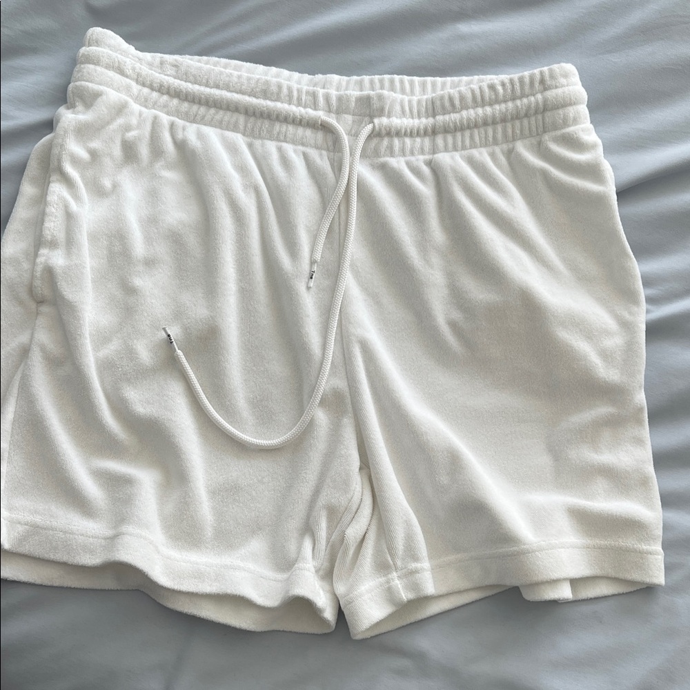 TNA terry towel shorts